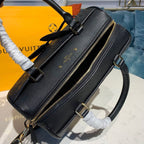 Louis Vuitton Speedy Bandouliere Bag 25cm Monogram Empreinte Leather Spring/Summer Collection M42401, Black