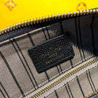 Louis Vuitton Speedy Bandouliere Bag 30cm Monogram Empreinte Leather Spring/Summer Collection M42406, Black