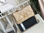Chanel 19 Flap Bag 26cm Goatskin Leather Fall/Winter Act 1 Collection, Beige