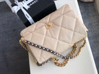 Chanel 19 Flap Bag 36cm Goatskin Leather Fall/Winter Act 1 Collection, Beige