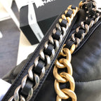 Chanel 19 Flap Bag 36cm Goatskin Leather Fall/Winter Act 1 Collection, Black