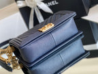 Chanel Medium Classic Flapbag 25cm Dark Blue