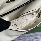 Gucci Blondie Shoulder Bag White For Women, Women’s Bags 11in/28cm