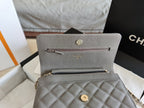 Chanel Mini Flapbag 19cm Grey