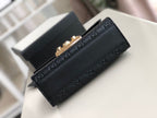 Gucci Padlock Small Gucci Signature Shoulder Bag Black Gucci Signature For Women 7.9in/20cm