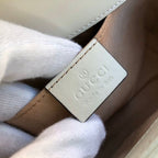 Gucci Marmont Matelassé Mini Bag White For Women 8.5in/22cm
