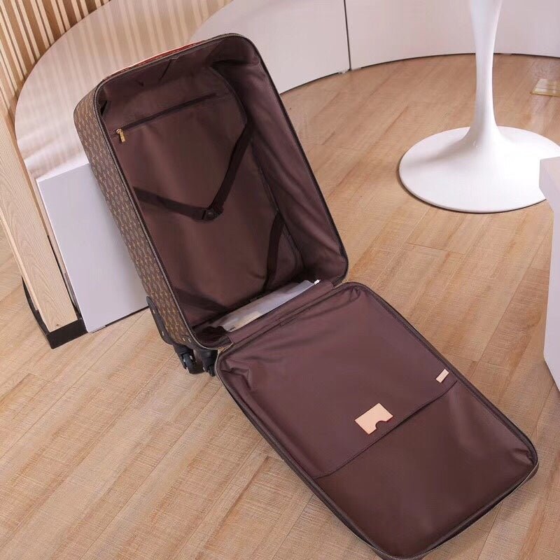 Louis Vuitton Exqusite Travelling Luggages 24 Inch Brown