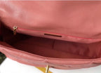 Chanel 19 Flap Bag 26cm Goatskin Leather Spring/Summer Act 1 Collection, Salmon Pink