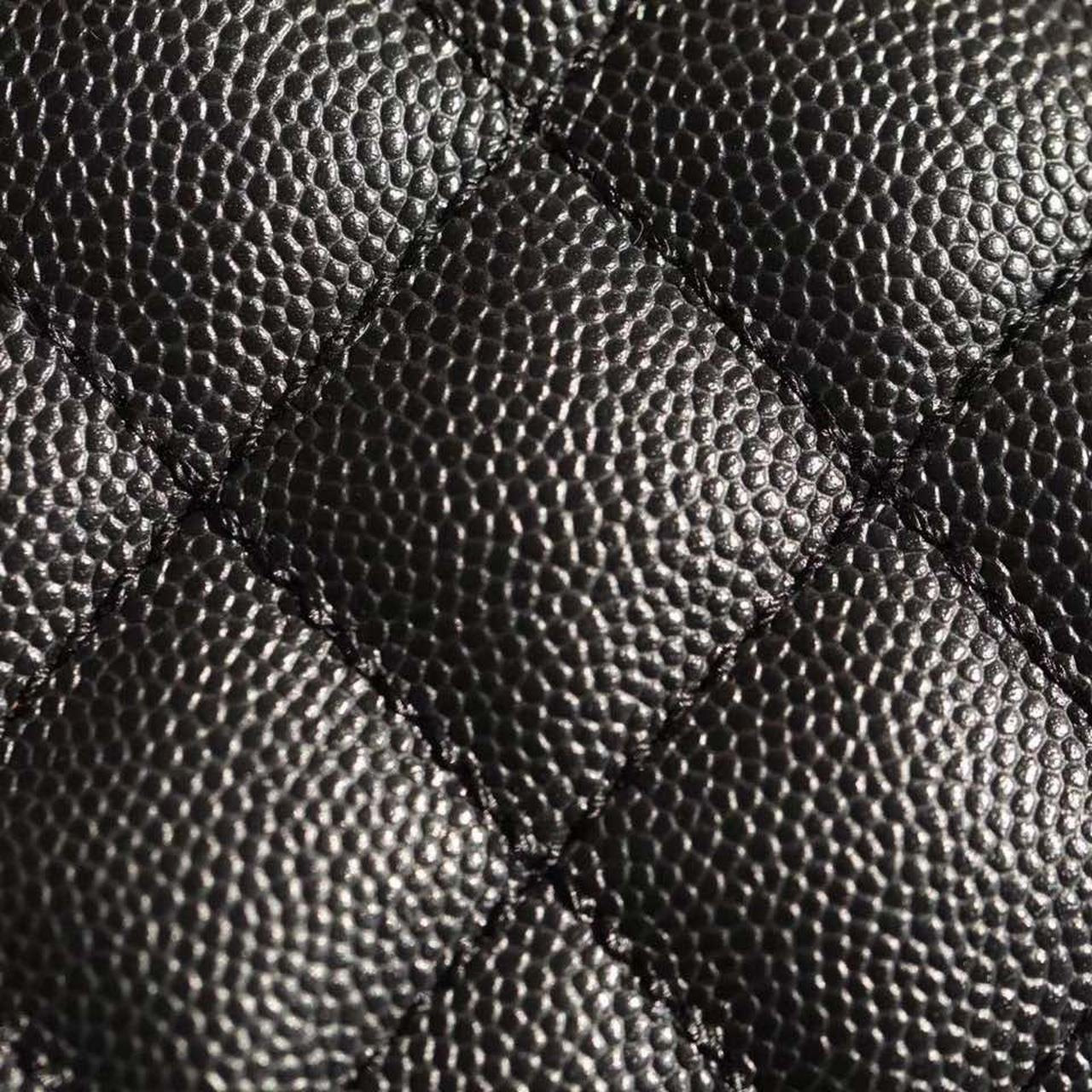 Chanel Coco Handle Quilted Lizard Handle Bag 24cm Caviar Leather Gold Hardware Spring/Summer Act 1 Collection, Black/Red