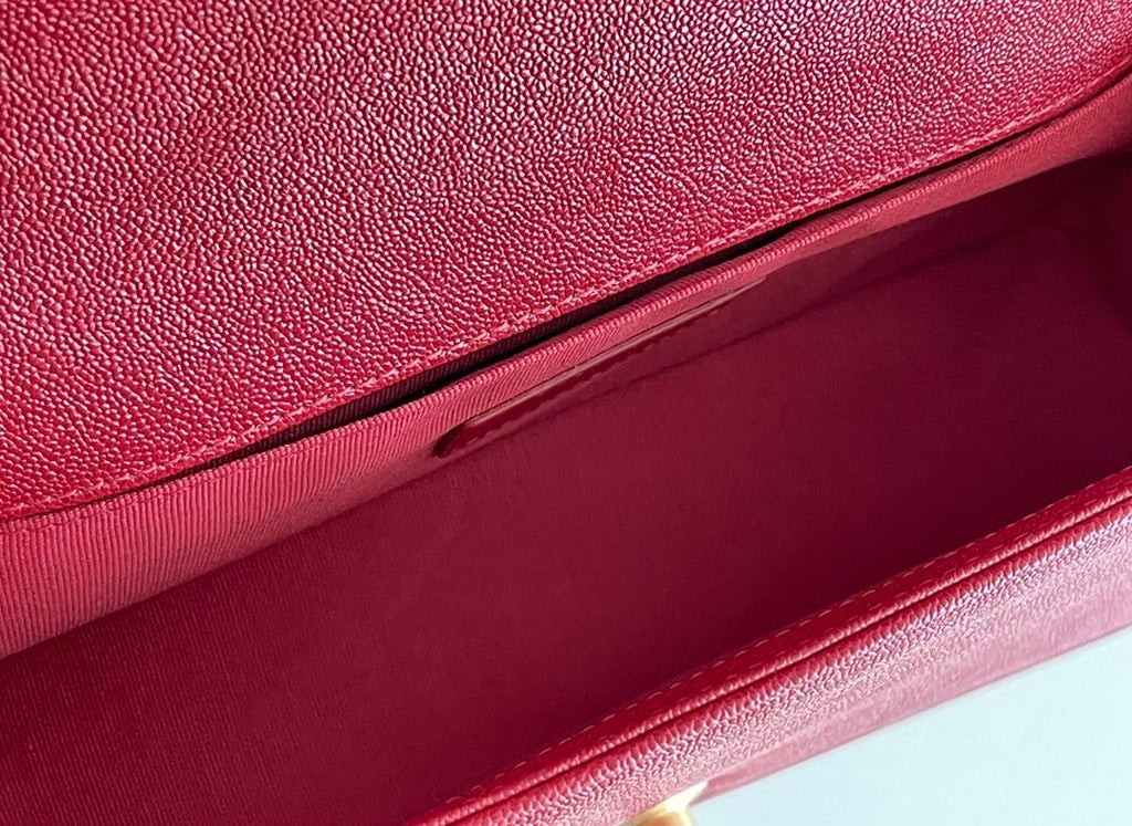 Chanel Medium Classic Flapbag 25cm Red