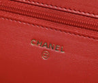 Chanel 19 WOC Flap Bag 20cm Goatskin Leather Spring/Summer Act 1 Collection, Red