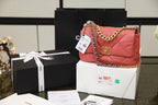 Chanel 19 Flap Bag 26cm Goatskin Leather Spring/Summer Act 1 Collection, Rose Pink