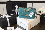 Chanel 19 Flap Bag 26cm Goatskin Leather Spring/Summer Act 1 Collection, Teal