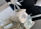 Chanel Mini Classic Flapbag 20cm White