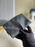 Louis Vuitton Monogram Empreinte Wallet 11cm Black