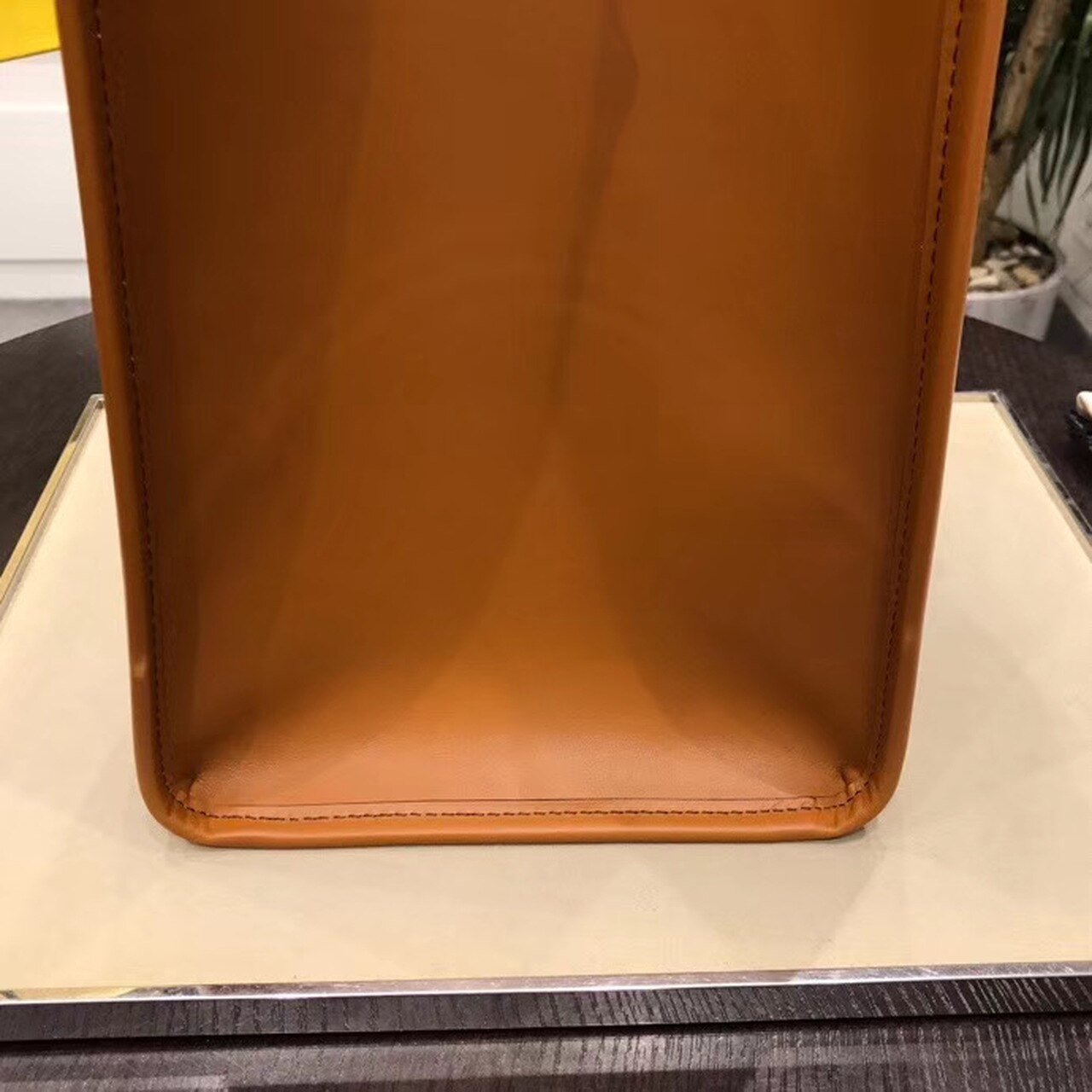 Fendi Sunshine Shopper Tote Bag 40cm Calfskin Leather Spring/Summer Collection, Brown