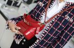 Chanel Gabrielle Hobo Bag 18cm AS0865 Bi-Color Hardware Aged Calfskin Leather Spring/Summer Act 1 Collection Red