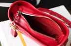 Chanel Gabrielle Hobo Bag 18cm AS0865 Bi-Color Hardware Aged Calfskin Leather Spring/Summer Act 1 Collection Red