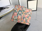 Floral Print Short Wallet 11cm