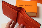 Louis Vuitton Monogram Wallet 12cm Orange