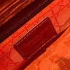 Christian Dior Mini Lady Dior Bag 18cm with Chain Silver Hardware Patent Leather Spring/Summer Collection, Burgundy