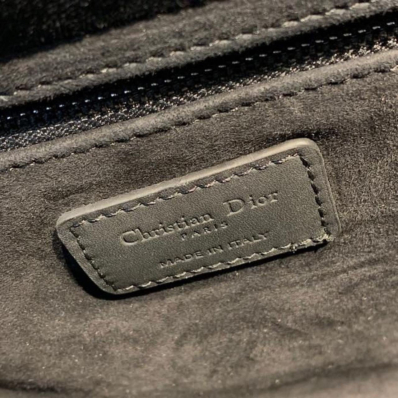 Christian Dior Lady Dior Bag 32cm Matte Hardware Lambskin Leather Spring/Summer Collection, Black