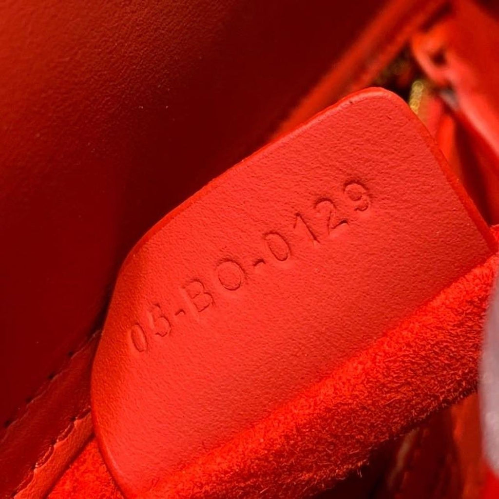 Christian Dior Mini Lady Dior Bag 18cm with Chain Matte Hardware Lambskin Leather Spring/Summer Collection, Red