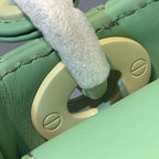 Christian Dior Mini Lady Dior Bag 18cm with Chain Matte Hardware Lambskin Leather Spring/Summer Collection, Spring Green