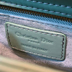 Christian Dior Mini Lady Dior Bag 18cm with Chain Matte Hardware Lambskin Leather Spring/Summer Collection, Spring Green