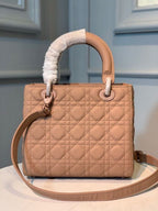 Christian Dior Lady Dior Bag 24cm Matte Hardware Lambskin Leather Spring/Summer Collection