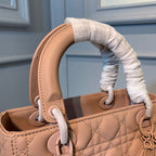 Christian Dior Lady Dior Bag 24cm Matte Hardware Lambskin Leather Spring/Summer Collection