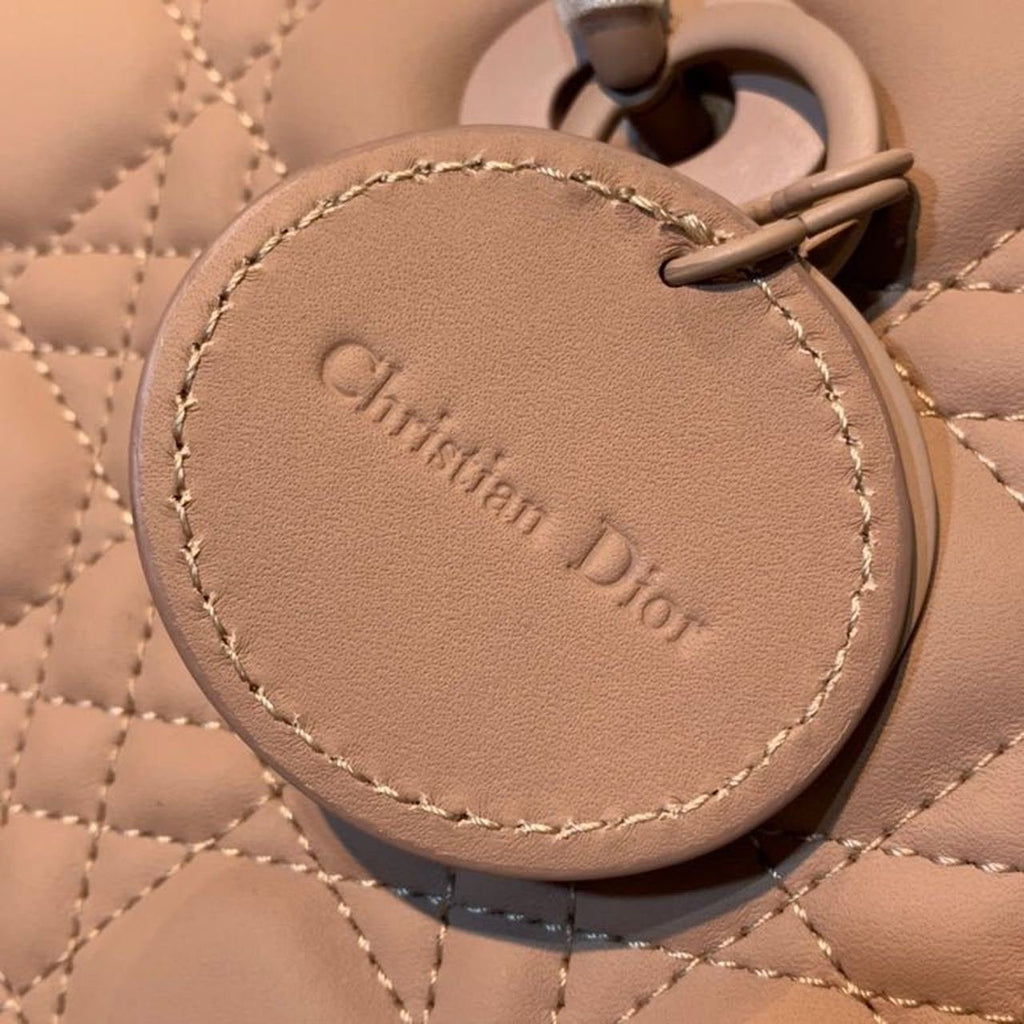 Christian Dior Lady Dior Bag 24cm Matte Hardware Lambskin Leather Spring/Summer Collection