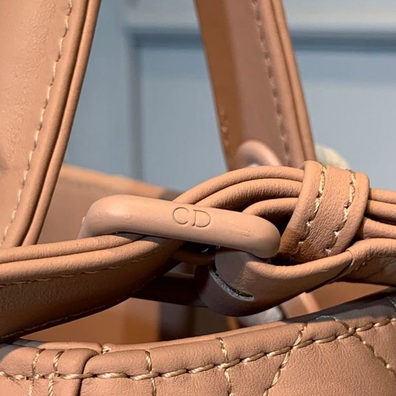Christian Dior Lady Dior Bag 24cm Matte Hardware Lambskin Leather Spring/Summer Collection