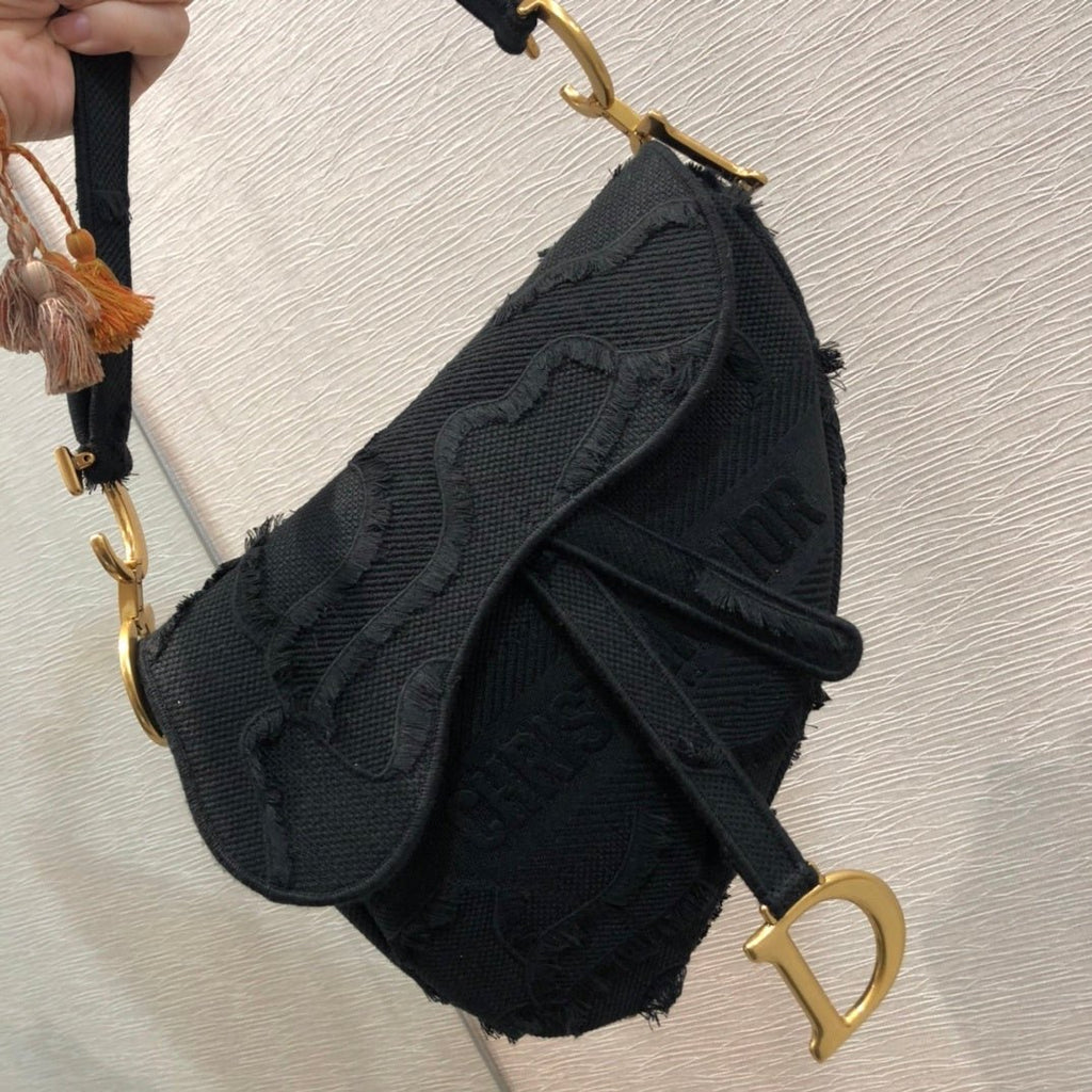 Christian Dior Black Handle Bag 25cm