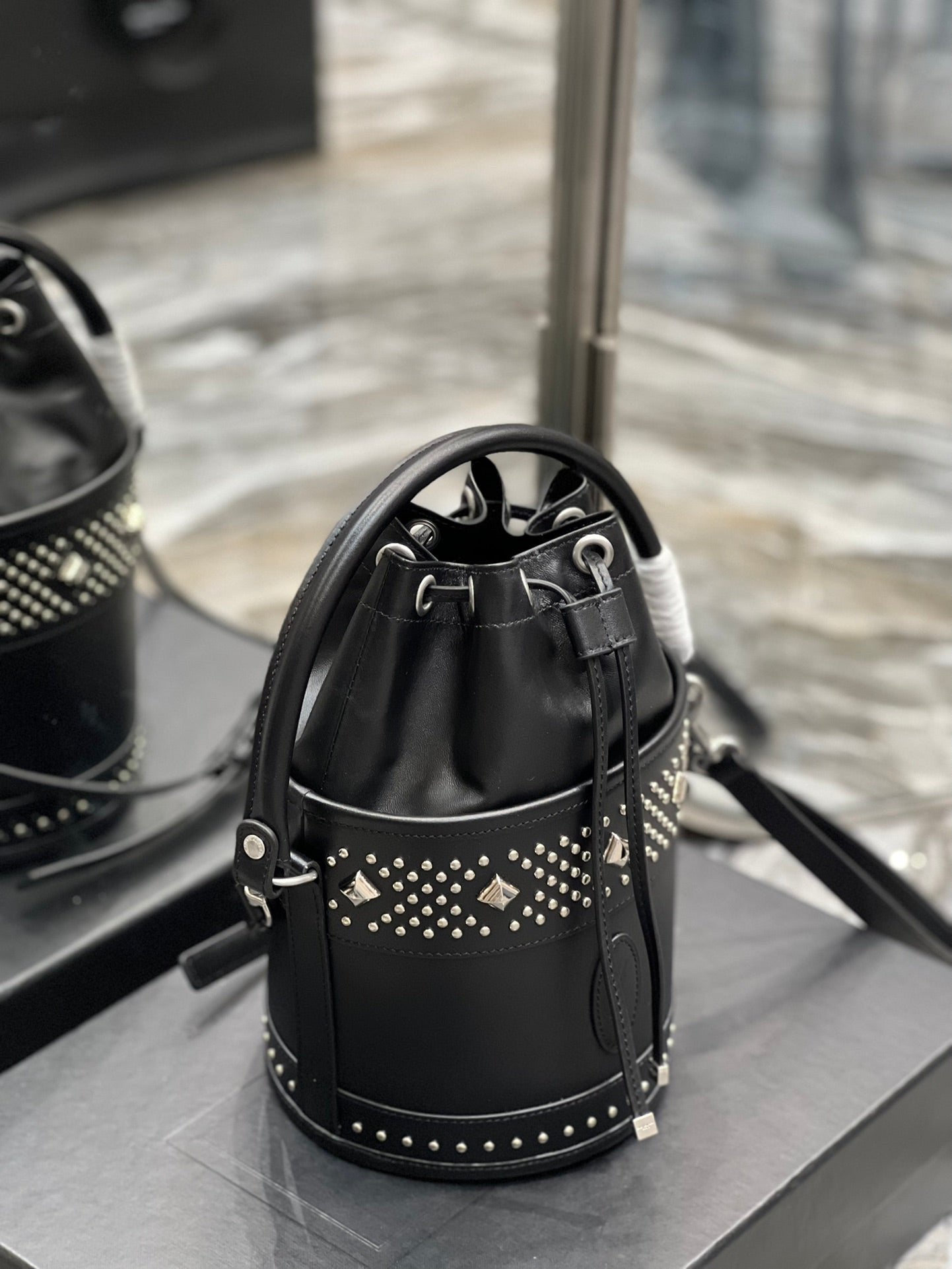 Saint Laurent Bahia Bucket Bag 25cm