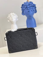 Louis Vuitton Handle Soft Trunk 22cm Black