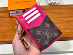 Louis Vuitton Recto Verso Monogram Wallet 13cm Pink