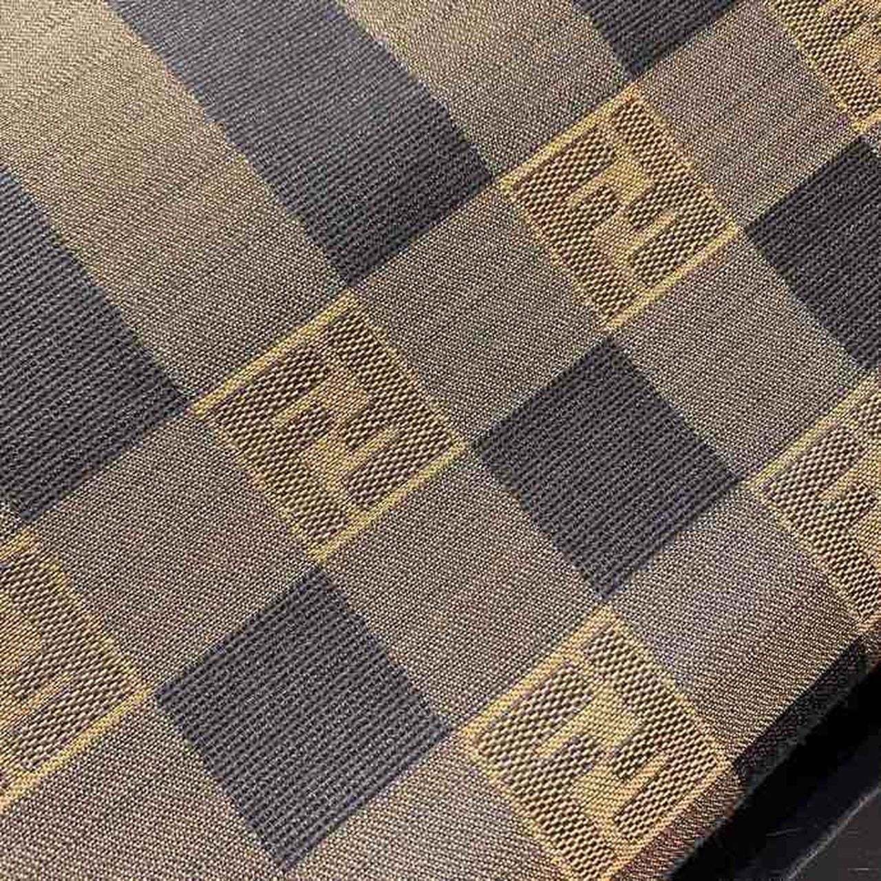 Fendi Sunshine Canvas Shopper Tote Bag 40cm Spring/Summer Collection, Brown