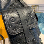 Louis Vuitton Christopher Backpack 48cm Monogram Empreinte Canvas Spring/Summer Collection M53286 Noir
