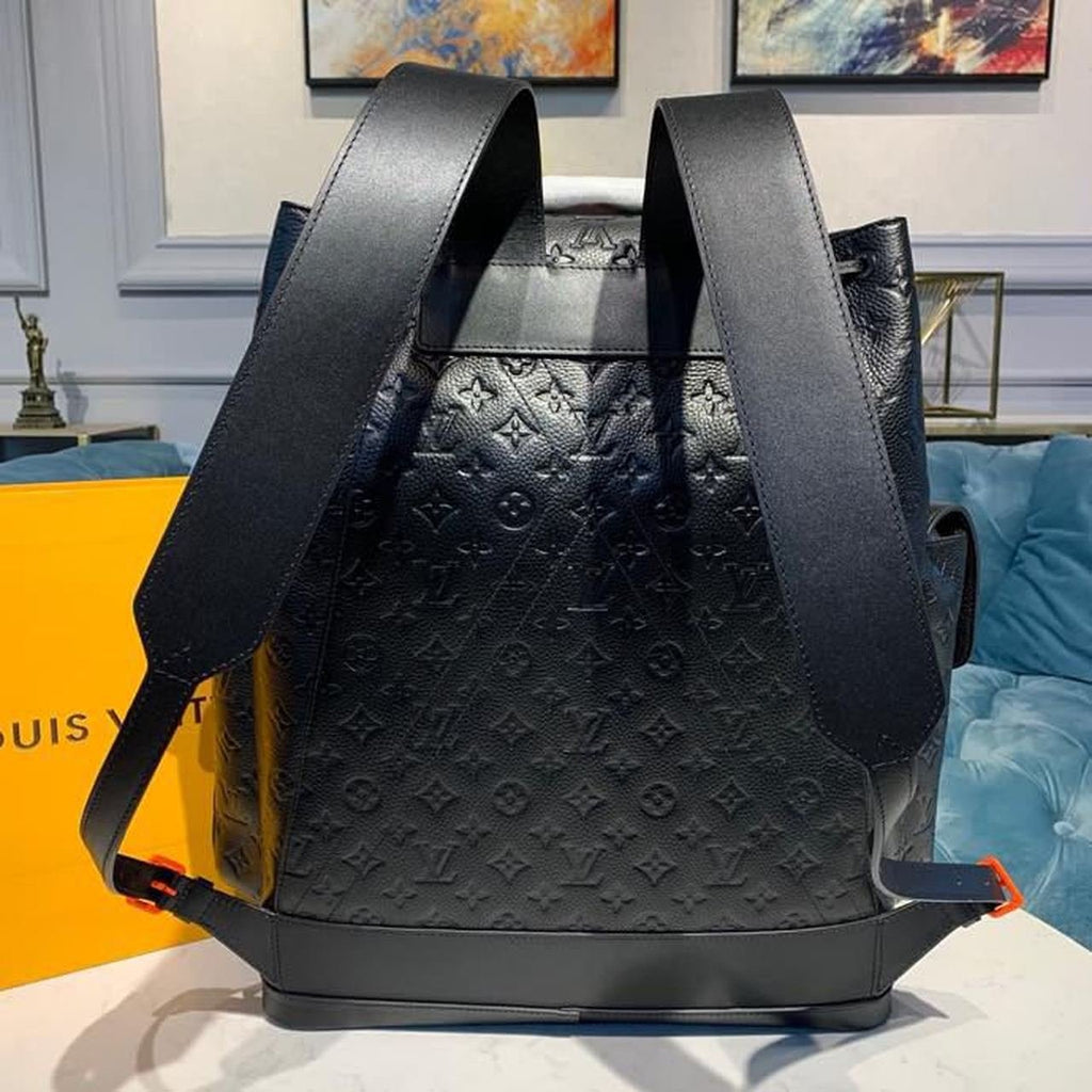 Louis Vuitton Christopher Backpack 48cm Monogram Empreinte Canvas Spring/Summer Collection M53286 Noir