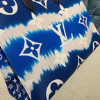 Louis Vuitton Tie Dye Escale OnTheGo Bag 40cm Monogram Canvas Spring/Summer Collection M45121, Blue