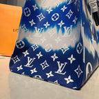 Louis Vuitton Tie Dye Escale OnTheGo Bag 40cm Monogram Canvas Spring/Summer Collection M45121, Blue