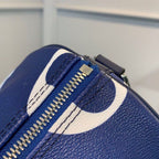 Louis Vuitton Tie Dye Escale Speedy Bandouliere 30cm Monogram Canvas Spring/Summer Collection M45123, Blue