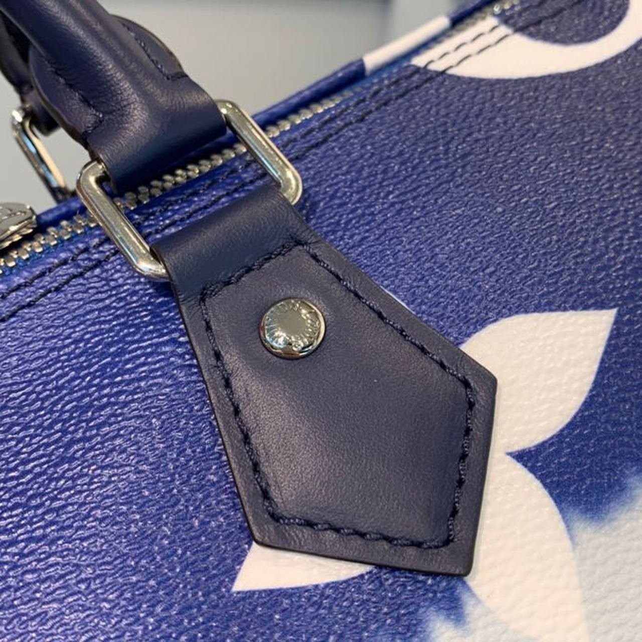Louis Vuitton Tie Dye Escale Speedy Bandouliere 30cm Monogram Canvas Spring/Summer Collection M45123, Blue