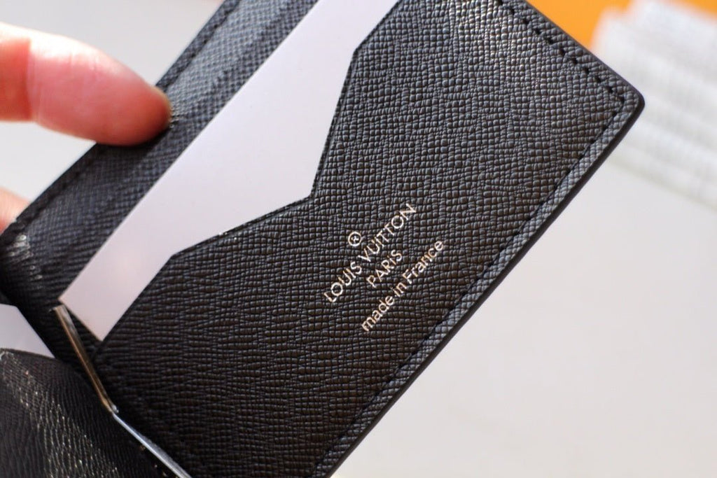 Louis Vuitton Wallet 12cm Black