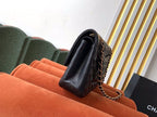 Chanel Classic Flap Bag 25cm Gold Hardware Lambskin Leather Spring/Summer Collection Black