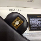 Chanel Classic Flap Bag 20cm Gold Hardware Lambskin Leather Spring/Summer Collection Black