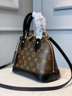 Louis Vuitton Alma BB Bag 25CM Monogram Canvas Spring/Summer Collection M53152, Brown