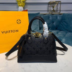 Louis Vuitton Neo Alma BB Bag 25cm Monogram Empreinte Canvas Spring/Summer Collection M44829, Black