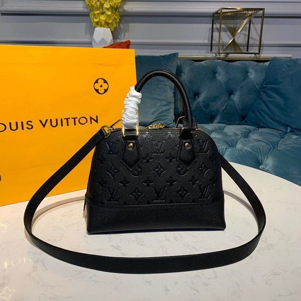Louis Vuitton Neo Alma BB Bag 25cm Monogram Empreinte Canvas Spring/Summer Collection M44829, Black